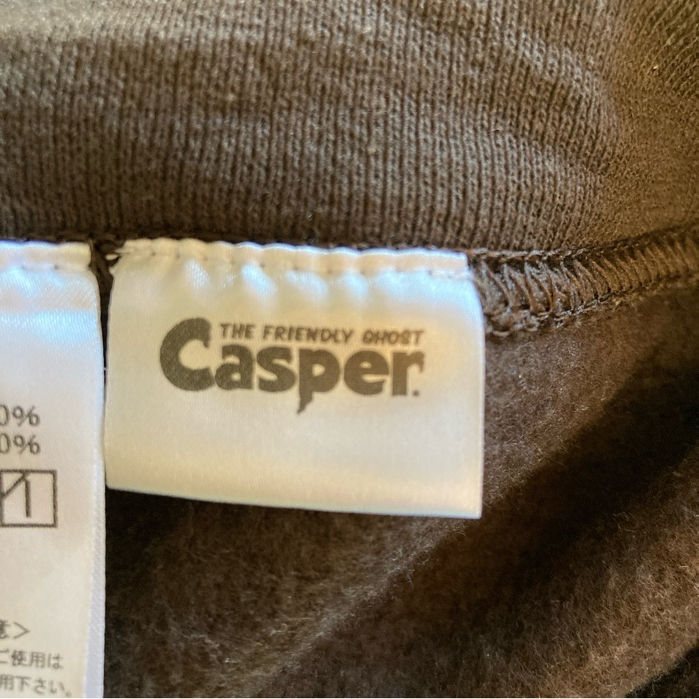 Casper The Friendly Ghost Brown Pullover Hoodie S - image 8